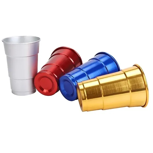 Aluminum Party Drink 16 Oz Cup - Aluminum Party Drink 16 Oz Cup - Image 1 of 7