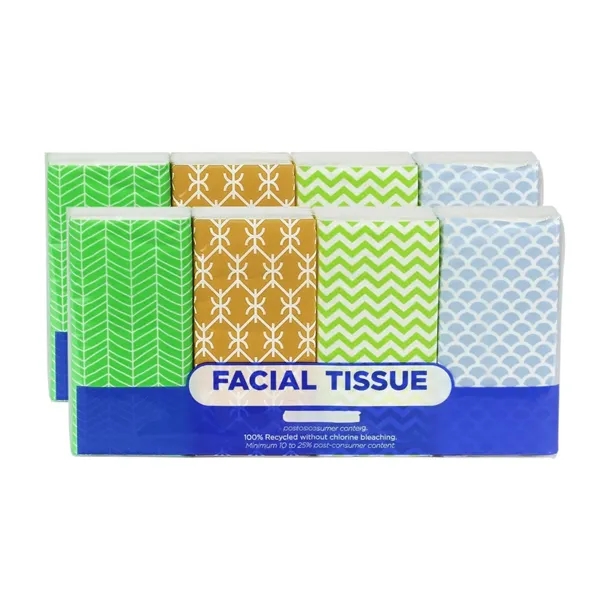 Embossed Logo Mini Pack Pocket Tissue - Embossed Logo Mini Pack Pocket Tissue - Image 1 of 4