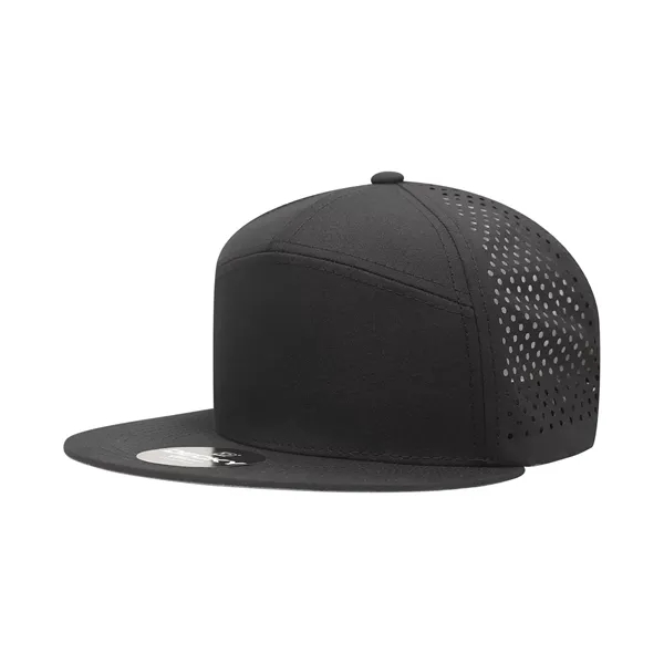 Decky 7 Panel High Profile Perforated Performance Cap - Decky 7 Panel High Profile Perforated Performance Cap - Image 0 of 1