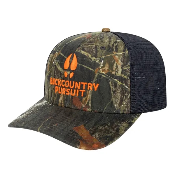 Flexfit 110® Premium Camo Trucker Cap - Flexfit 110® Premium Camo Trucker Cap - Image 0 of 2