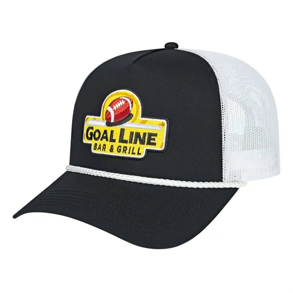 Value Rope Trucker Mesh Back Cap - Value Rope Trucker Mesh Back Cap - Image 0 of 7