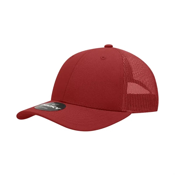 Decky 6 Panel Low Profile Structured Cotton Trucker - Decky 6 Panel Low Profile Structured Cotton Trucker - Image 2 of 20