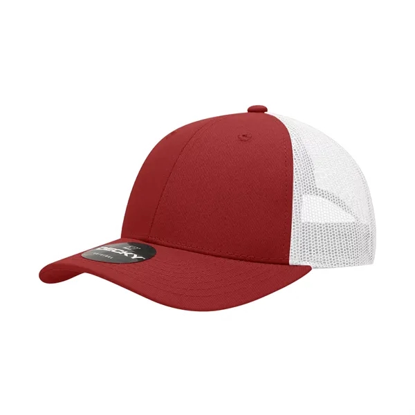 Decky 6 Panel Low Profile Structured Cotton Trucker - Decky 6 Panel Low Profile Structured Cotton Trucker - Image 3 of 20