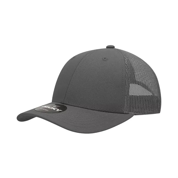 Decky 6 Panel Low Profile Structured Cotton Trucker - Decky 6 Panel Low Profile Structured Cotton Trucker - Image 4 of 20