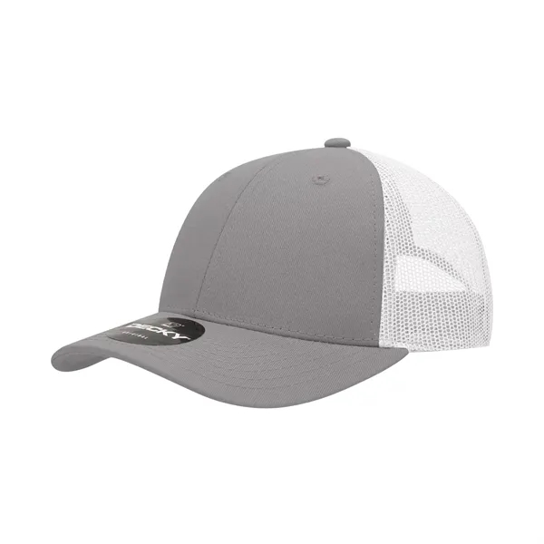 Decky 6 Panel Low Profile Structured Cotton Trucker - Decky 6 Panel Low Profile Structured Cotton Trucker - Image 7 of 20