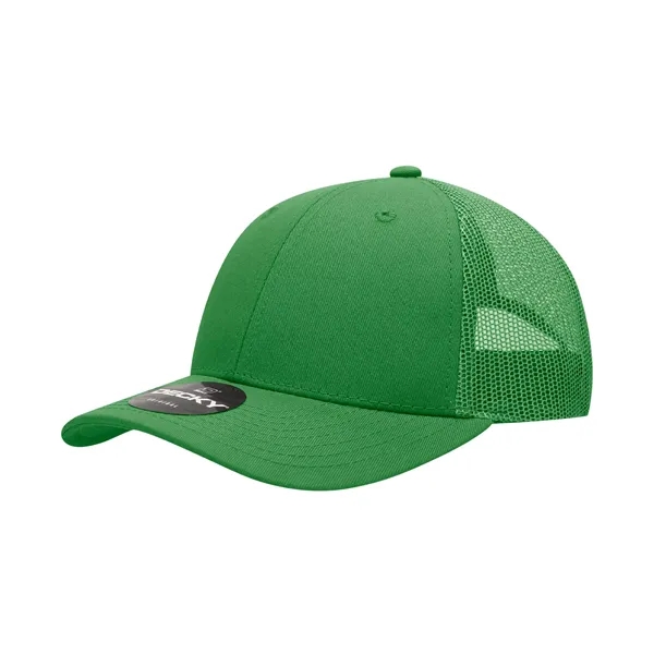 Decky 6 Panel Low Profile Structured Cotton Trucker - Decky 6 Panel Low Profile Structured Cotton Trucker - Image 8 of 20