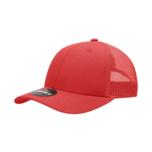 Decky 6 Panel Low Profile Structured Cotton Trucker - Decky 6 Panel Low Profile Structured Cotton Trucker - Image 16 of 20