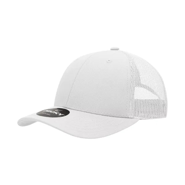 Decky 6 Panel Low Profile Structured Cotton Trucker - Decky 6 Panel Low Profile Structured Cotton Trucker - Image 20 of 20