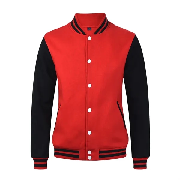 Cardigan Baseball Uniform Winter Fleece Thickening Work Clot - Cardigan Baseball Uniform Winter Fleece Thickening Work Clot - Image 11 of 11