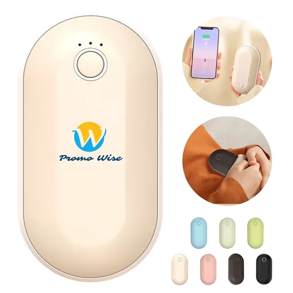 Christmas 2-in-1 Rechargeable Hand Warmer Power Bank - Christmas 2-in-1 Rechargeable Hand Warmer Power Bank - Image 0 of 10