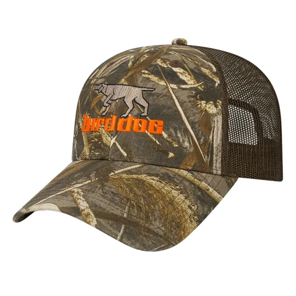 Camo Trucker Mesh Back Cap - Camo Trucker Mesh Back Cap - Image 0 of 7