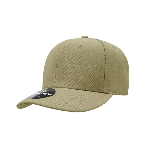 6 Panel Low Profile Structured Acrylic/Polyester Cap - 6 Panel Low Profile Structured Acrylic/Polyester Cap - Image 10 of 22