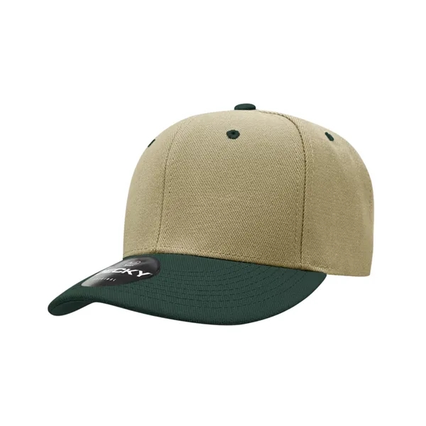 6 Panel Low Profile Structured Acrylic/Polyester Cap - 6 Panel Low Profile Structured Acrylic/Polyester Cap - Image 11 of 22