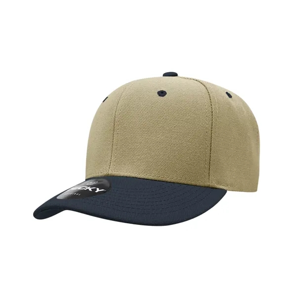 6 Panel Low Profile Structured Acrylic/Polyester Cap - 6 Panel Low Profile Structured Acrylic/Polyester Cap - Image 12 of 22