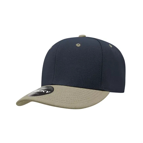 6 Panel Low Profile Structured Acrylic/Polyester Cap - 6 Panel Low Profile Structured Acrylic/Polyester Cap - Image 15 of 22