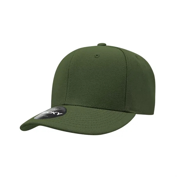 6 Panel Low Profile Structured Acrylic/Polyester Cap - 6 Panel Low Profile Structured Acrylic/Polyester Cap - Image 16 of 22
