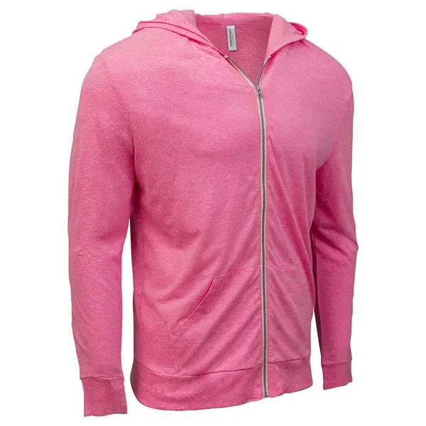 Threadfast Apparel Unisex Triblend Full-Zip Light Hoodie - Threadfast Apparel Unisex Triblend Full-Zip Light Hoodie - Image 47 of 76