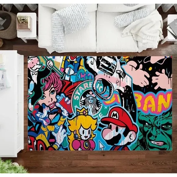 Full Color P.O.P. Neoprene Floor Mats - 3'x4'x.1/8" - Full Color P.O.P. Neoprene Floor Mats - 3'x4'x.1/8" - Image 0 of 7