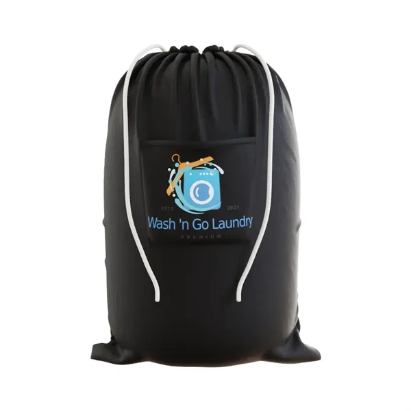 Custom Cotton Laundry Bag - Custom Cotton Laundry Bag - Image 0 of 5