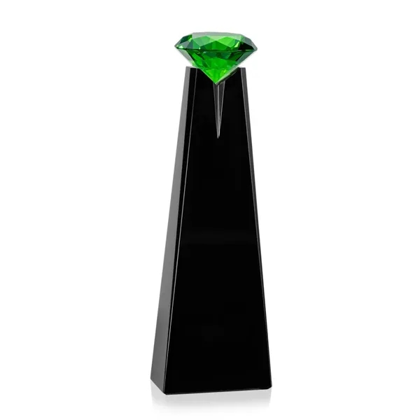 Alicia Gemstone VividPrint™ Award - Black/Emerald - Alicia Gemstone VividPrint™ Award - Black/Emerald - Image 4 of 6