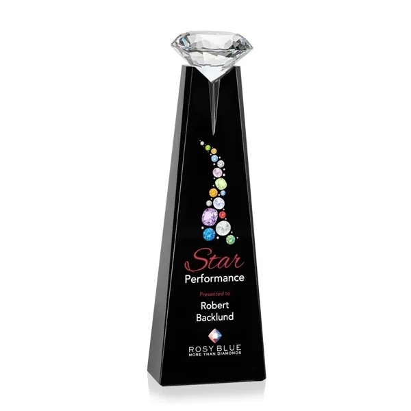 Alicia Gemstone VividPrint™ Award - Black/Diamond - Alicia Gemstone VividPrint™ Award - Black/Diamond - Image 3 of 6