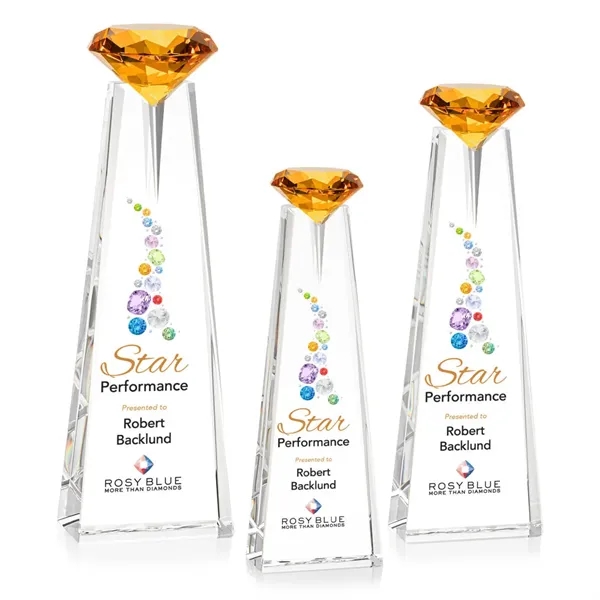 Alicia Gemstone VividPrint™ Award - Optical/Amber - Alicia Gemstone VividPrint™ Award - Optical/Amber - Image 0 of 6