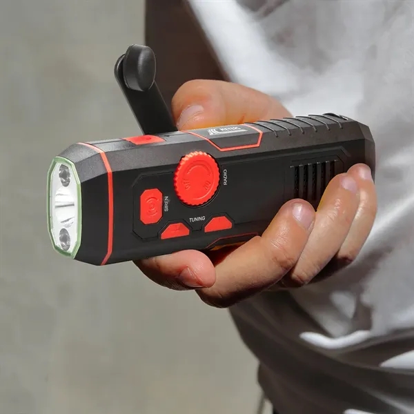 Crank Flashlight/Radio - Crank Flashlight/Radio - Image 2 of 2