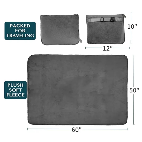 Multi-Functional Travel Blanket - Multi-Functional Travel Blanket - Image 1 of 3