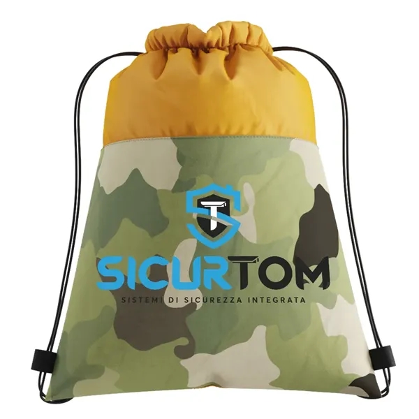 Camo Drawstring Bag - Camo Drawstring Bag - Image 1 of 5
