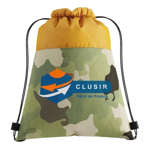 Camo Drawstring Bag - Camo Drawstring Bag - Image 2 of 5