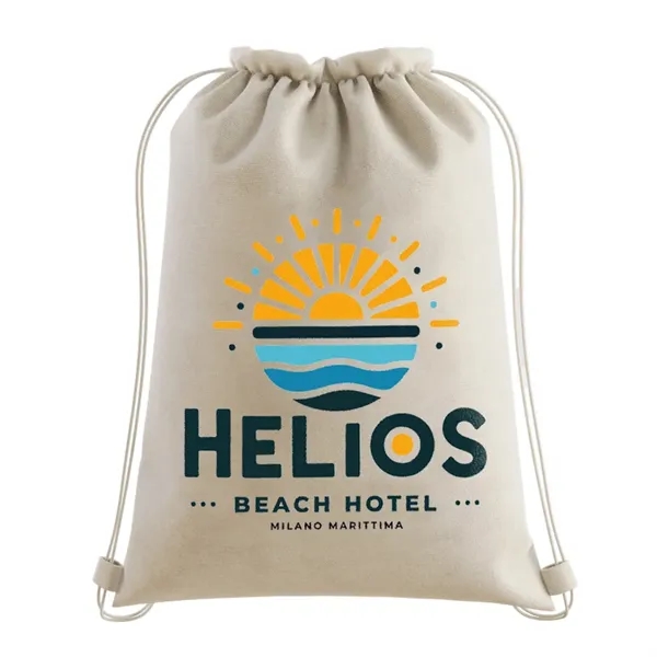 Custom Cotton Drawstring Bag - Custom Cotton Drawstring Bag - Image 1 of 5