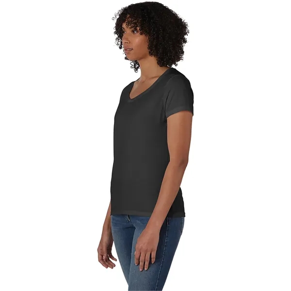 Hanes Ladies' Perfect-T Triblend V-Neck T-shirt - Hanes Ladies' Perfect-T Triblend V-Neck T-shirt - Image 43 of 63