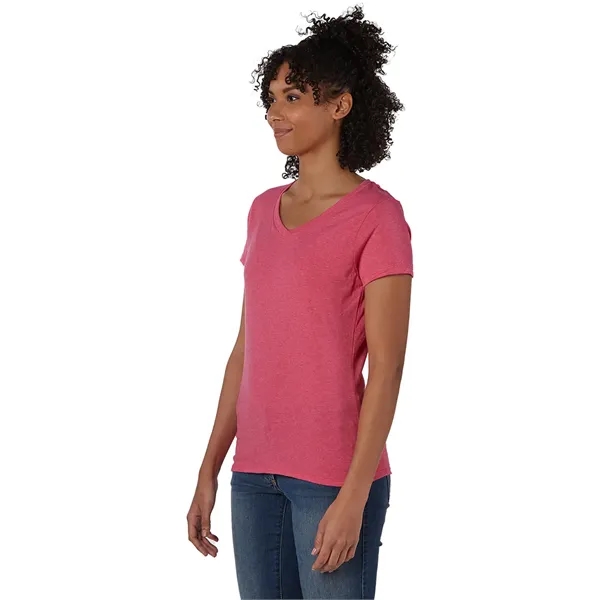 Hanes Ladies' Perfect-T Triblend V-Neck T-shirt - Hanes Ladies' Perfect-T Triblend V-Neck T-shirt - Image 58 of 63