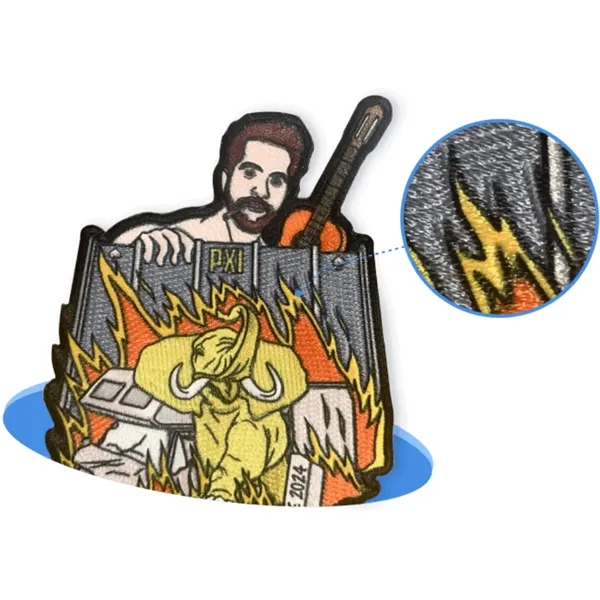 Embroidery Printed  Patches - Embroidery Printed  Patches - Image 0 of 0