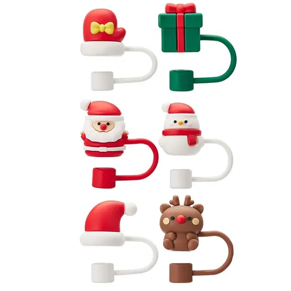 Christmas Straw Toppers - Christmas Straw Toppers - Image 2 of 6