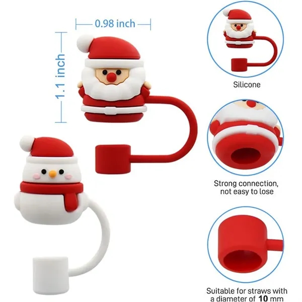 Christmas Straw Toppers - Christmas Straw Toppers - Image 4 of 6