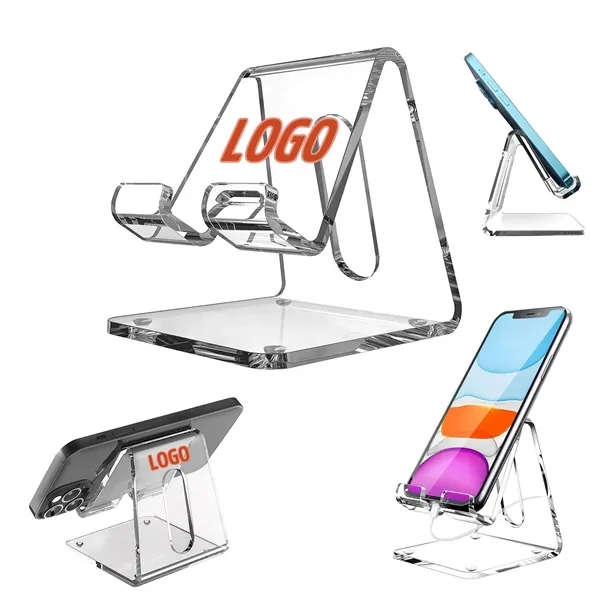 Acrylic Cell Phone Stand - Acrylic Cell Phone Stand - Image 0 of 5