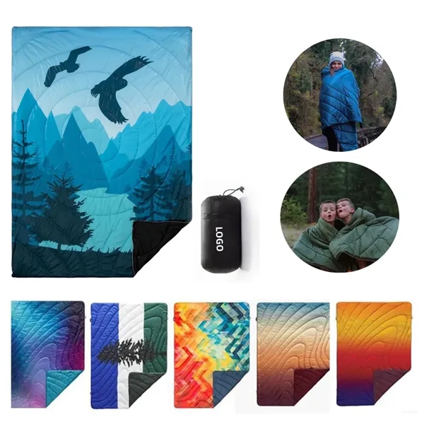 Outdoor Puffy Camping Blanket - Outdoor Puffy Camping Blanket - Image 0 of 11