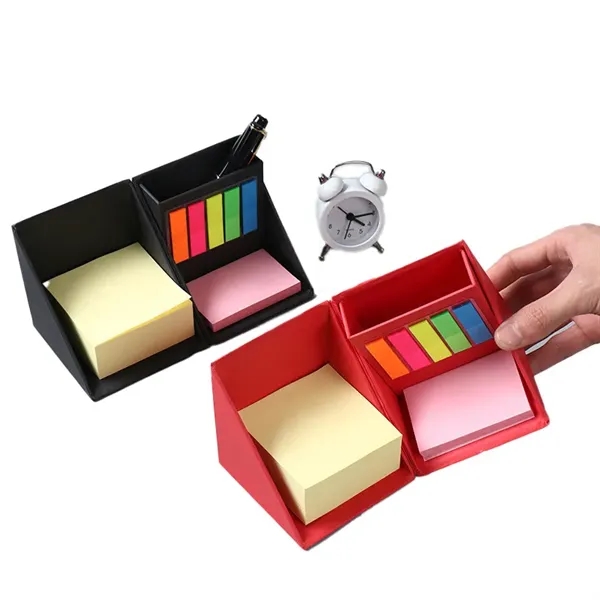 Multicolor Sticky Notes Set with Pencil Case - Multicolor Sticky Notes Set with Pencil Case - Image 0 of 1
