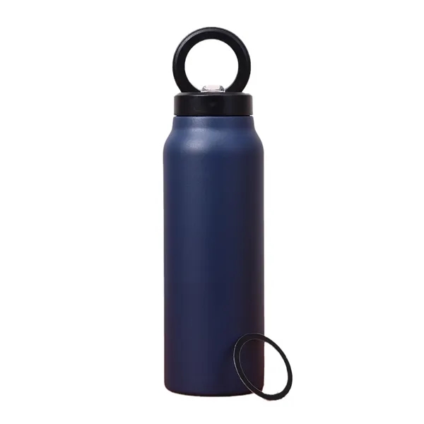 24oz Insulated Thermos Bottle with Magnetic Phone Holder - 24oz Insulated Thermos Bottle with Magnetic Phone Holder - Image 1 of 8