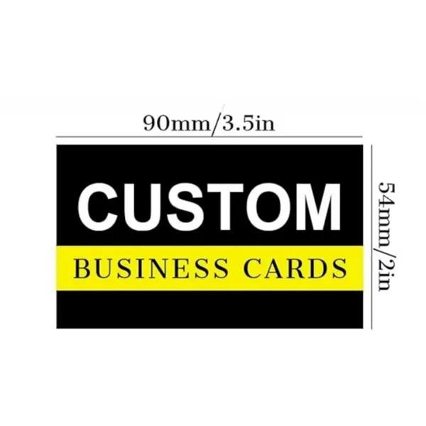 Personalized Business Cards with Logo - Personalized Business Cards with Logo - Image 1 of 7