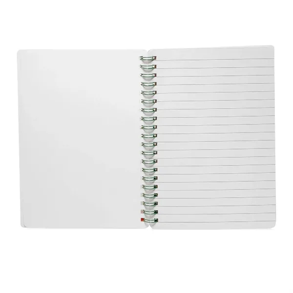 Eco-friendly Elastic Band Spiral Notebook - Eco-friendly Elastic Band Spiral Notebook - Image 3 of 5