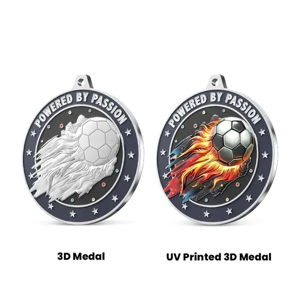 UV Printed 3D Medals 1.25"-3" - UV Printed 3D Medals 1.25"-3" - Image 0 of 7