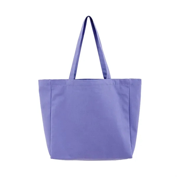Reusable Heavy Duty Cotton Canvas Tote Bag - Reusable Heavy Duty Cotton Canvas Tote Bag - Image 2 of 9