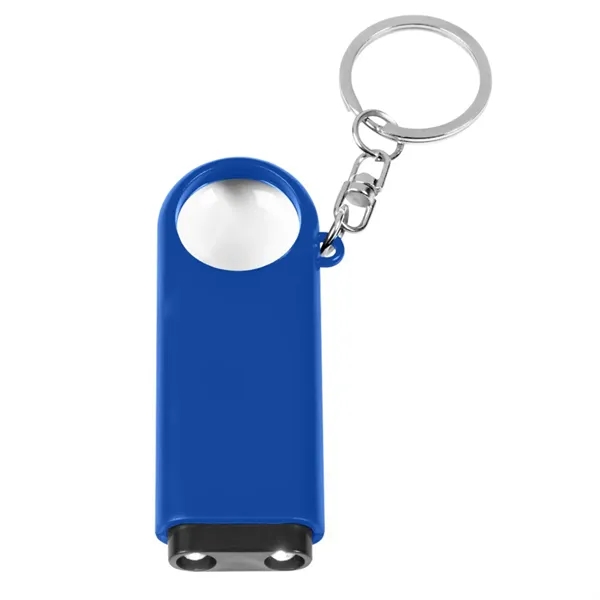 LED Flashlight Keyring with Magnifier - LED Flashlight Keyring with Magnifier - Image 5 of 6