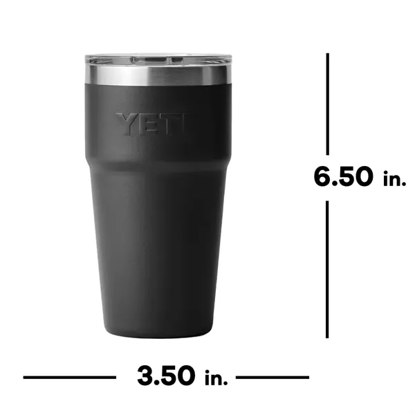 YETI Rambler 20 oz Stackable Cup - YETI Rambler 20 oz Stackable Cup - Image 13 of 13