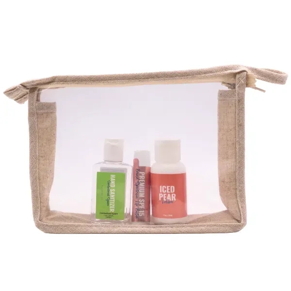 Iced Pear Gift Set: Lip Balm, Lotion, Scented Hand Sanitizer - Iced Pear Gift Set: Lip Balm, Lotion, Scented Hand Sanitizer - Image 4 of 13