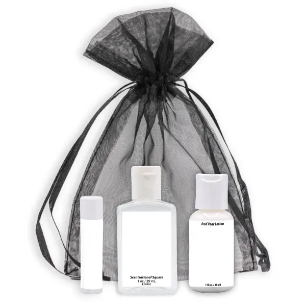 Iced Pear Gift Set: Lip Balm, Lotion, Scented Hand Sanitizer - Iced Pear Gift Set: Lip Balm, Lotion, Scented Hand Sanitizer - Image 6 of 13