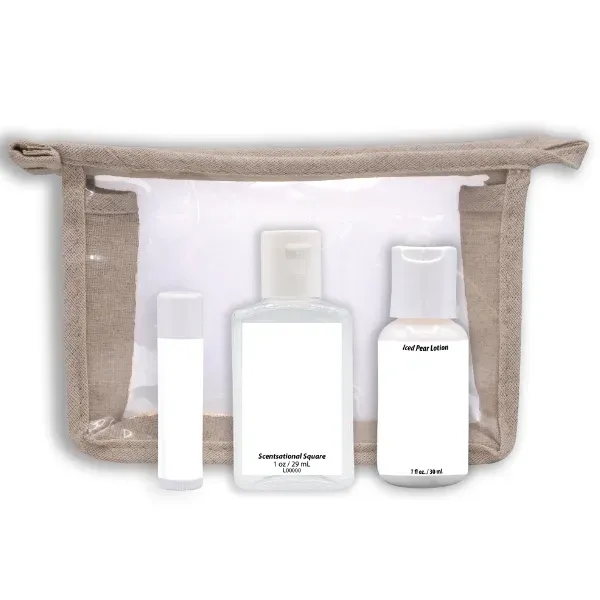 Iced Pear Gift Set: Lip Balm, Lotion, Scented Hand Sanitizer - Iced Pear Gift Set: Lip Balm, Lotion, Scented Hand Sanitizer - Image 9 of 13