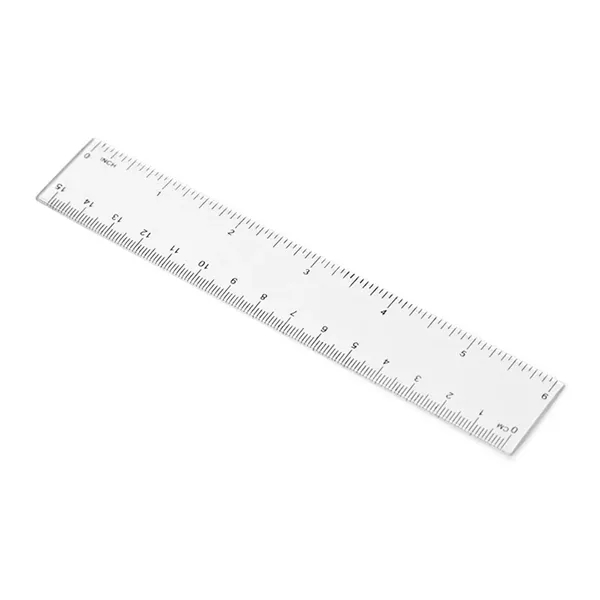 Crystal Clear 6 Inch Ruler - Crystal Clear 6 Inch Ruler - Image 3 of 4